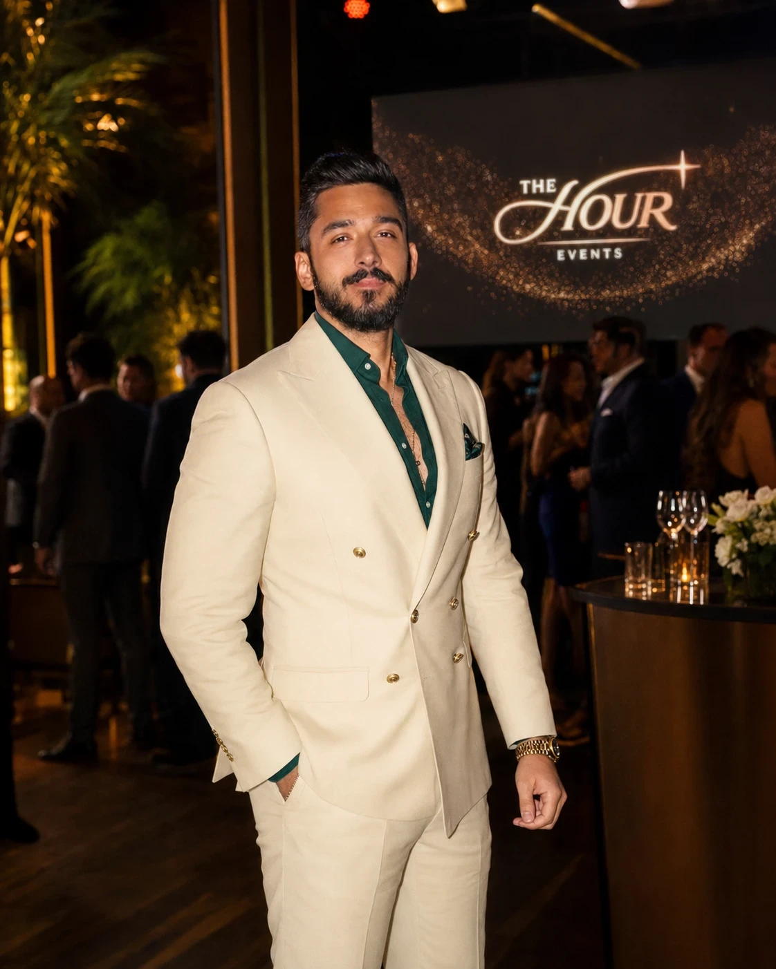 Zizo (Ahmad Zeidan), founder of The HOUR Events in Miami